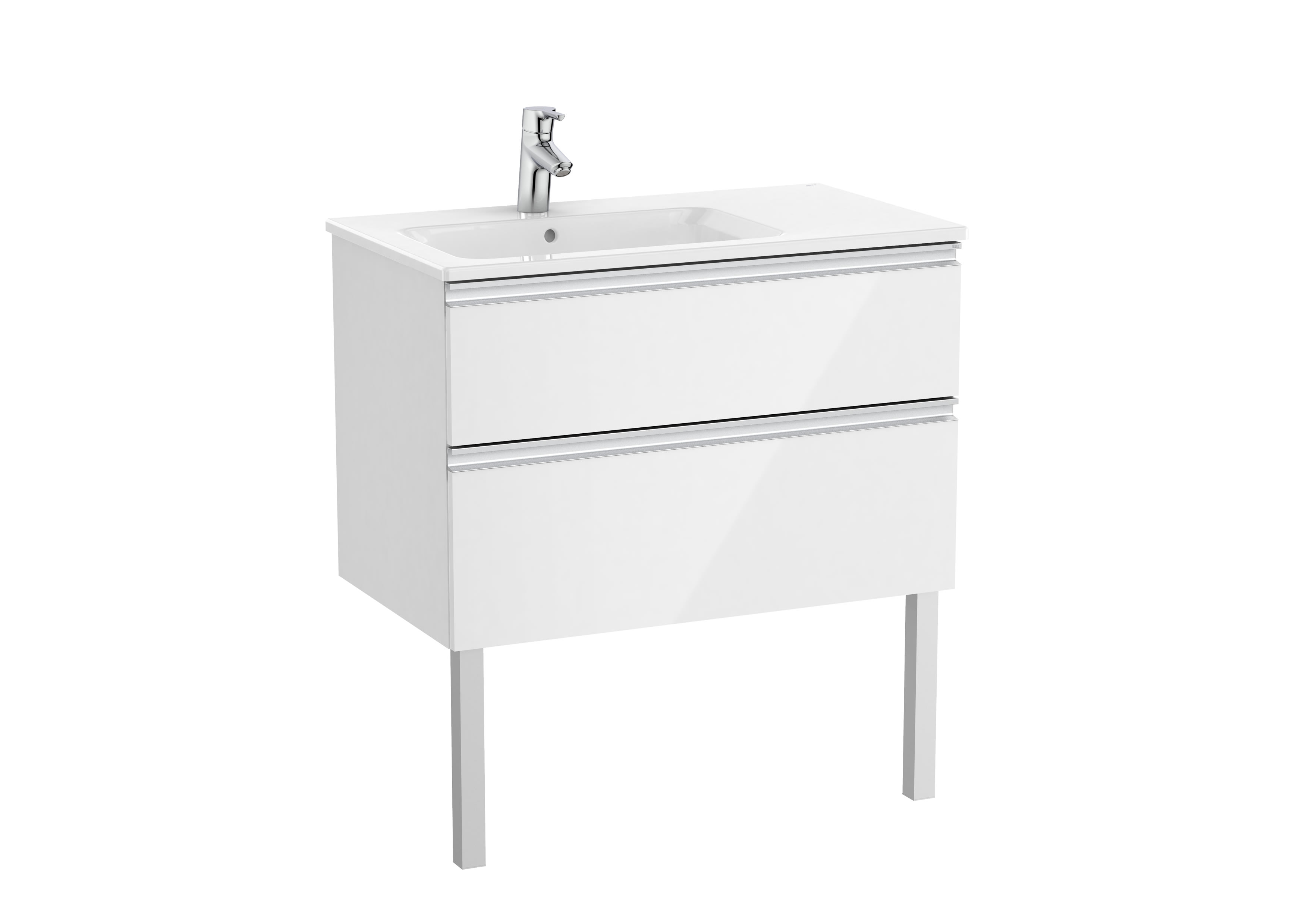Vanities Glossy White The Gap A851479806 Roca