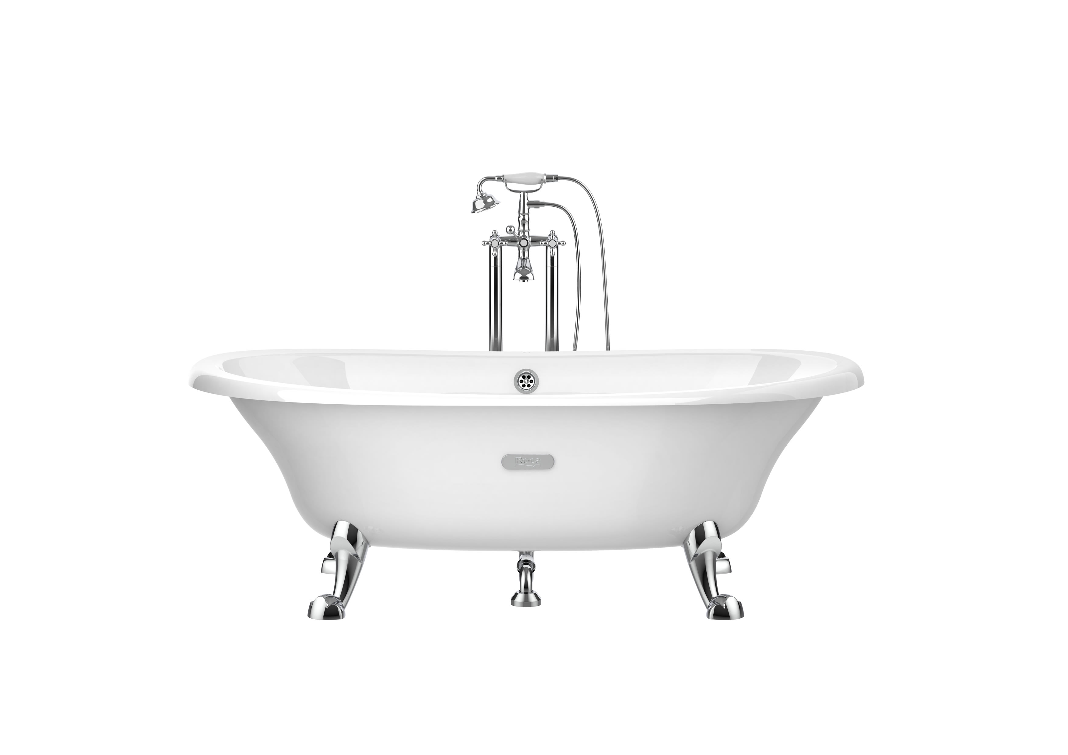 Baths without whirlpool White Newcast A233650007 Roca