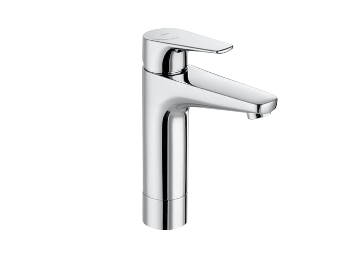 Smooth body medium-neck plus basin mixer, Cold Start