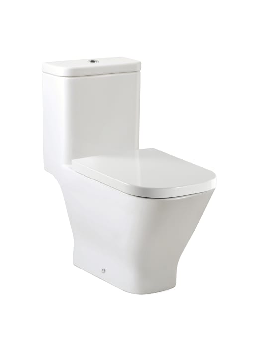 One piece WC with dual outlet. P-Trap or S-Trap 400 mm.