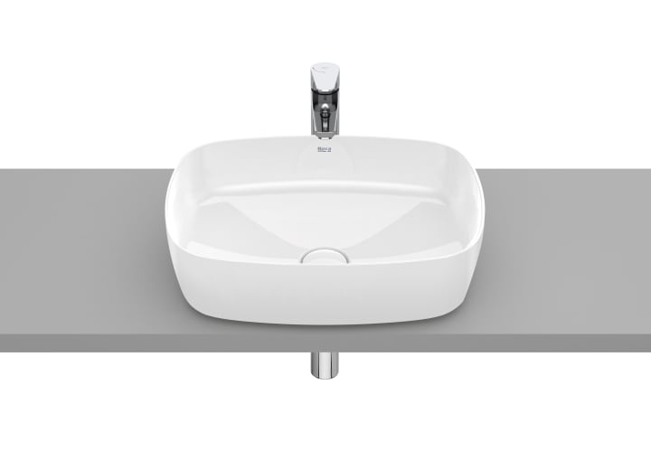 SOFT - Over countertop FINECERAMIC® basin