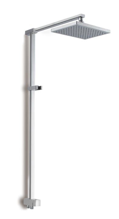 Connectable square shower column