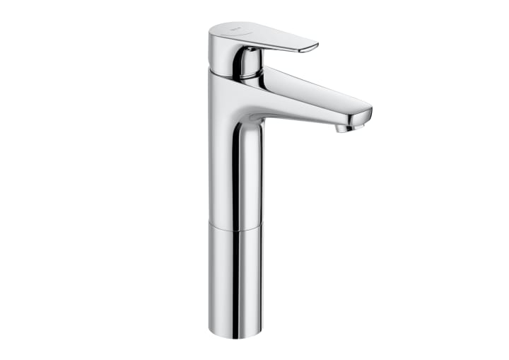 High-neck and smooth body basin mixer, Cold Start