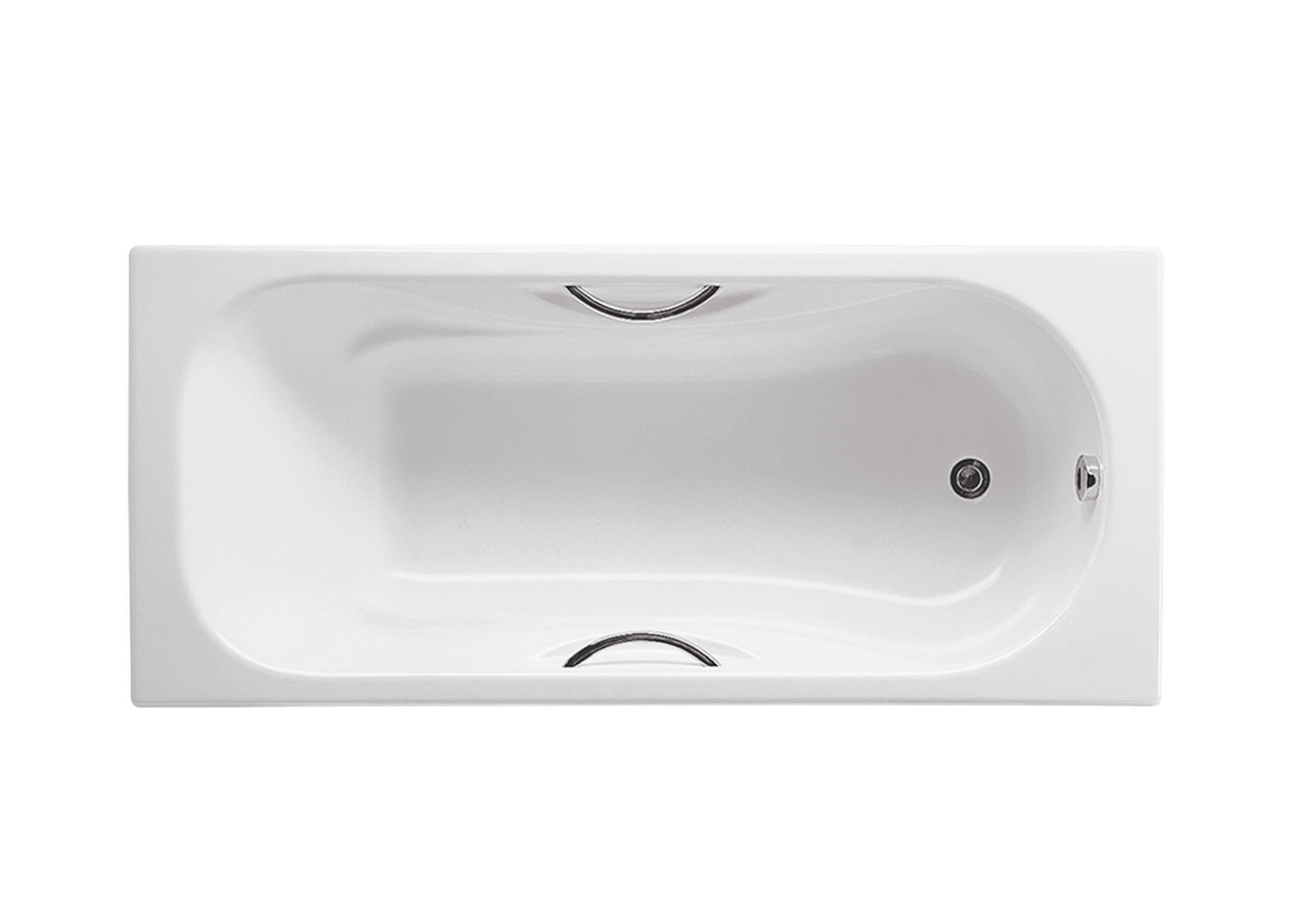 Baths without whirlpool White Malibu A230970001 Roca