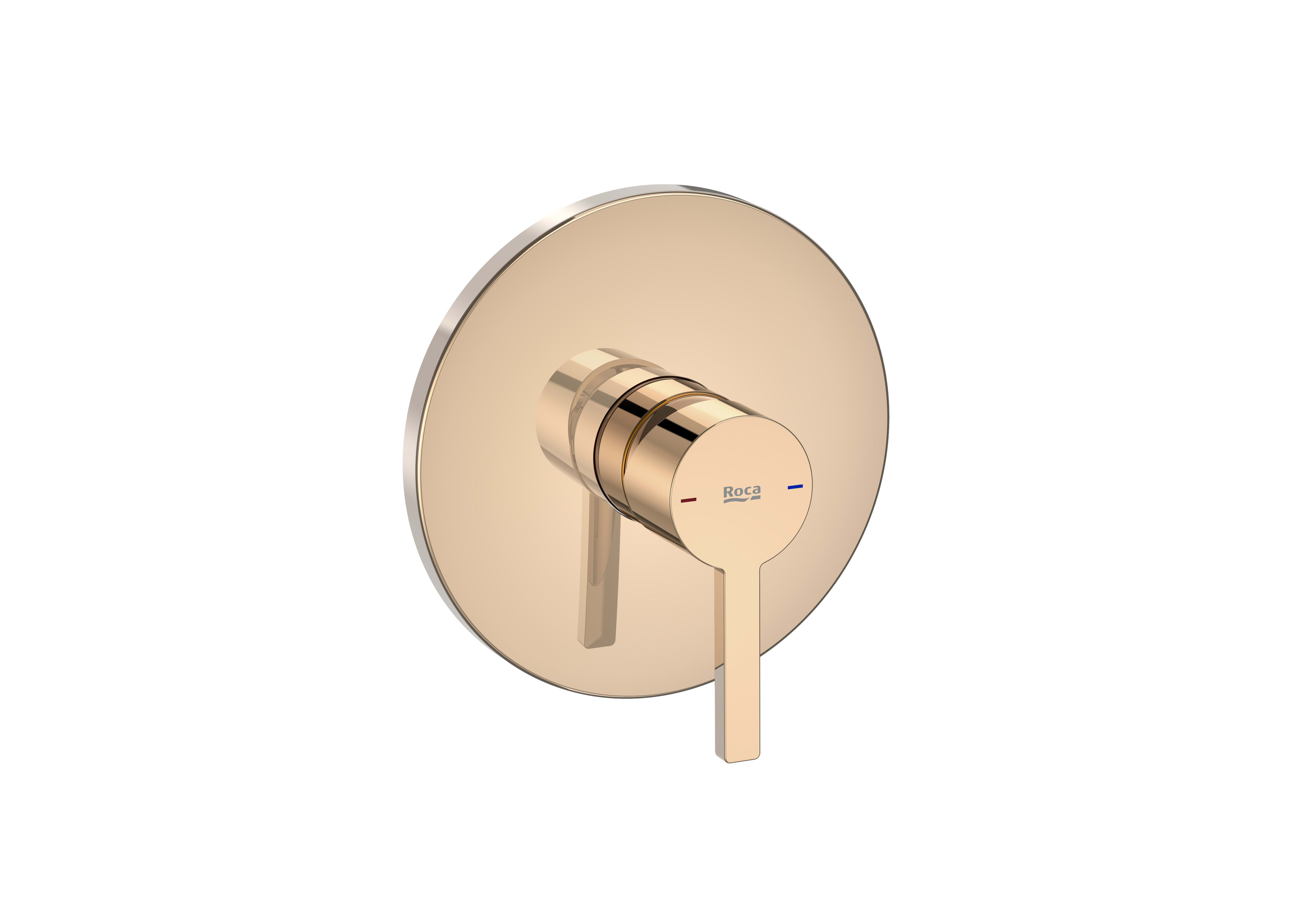 Shower / bath faucets Rose gold Naia A5A2B96RG0 Roca