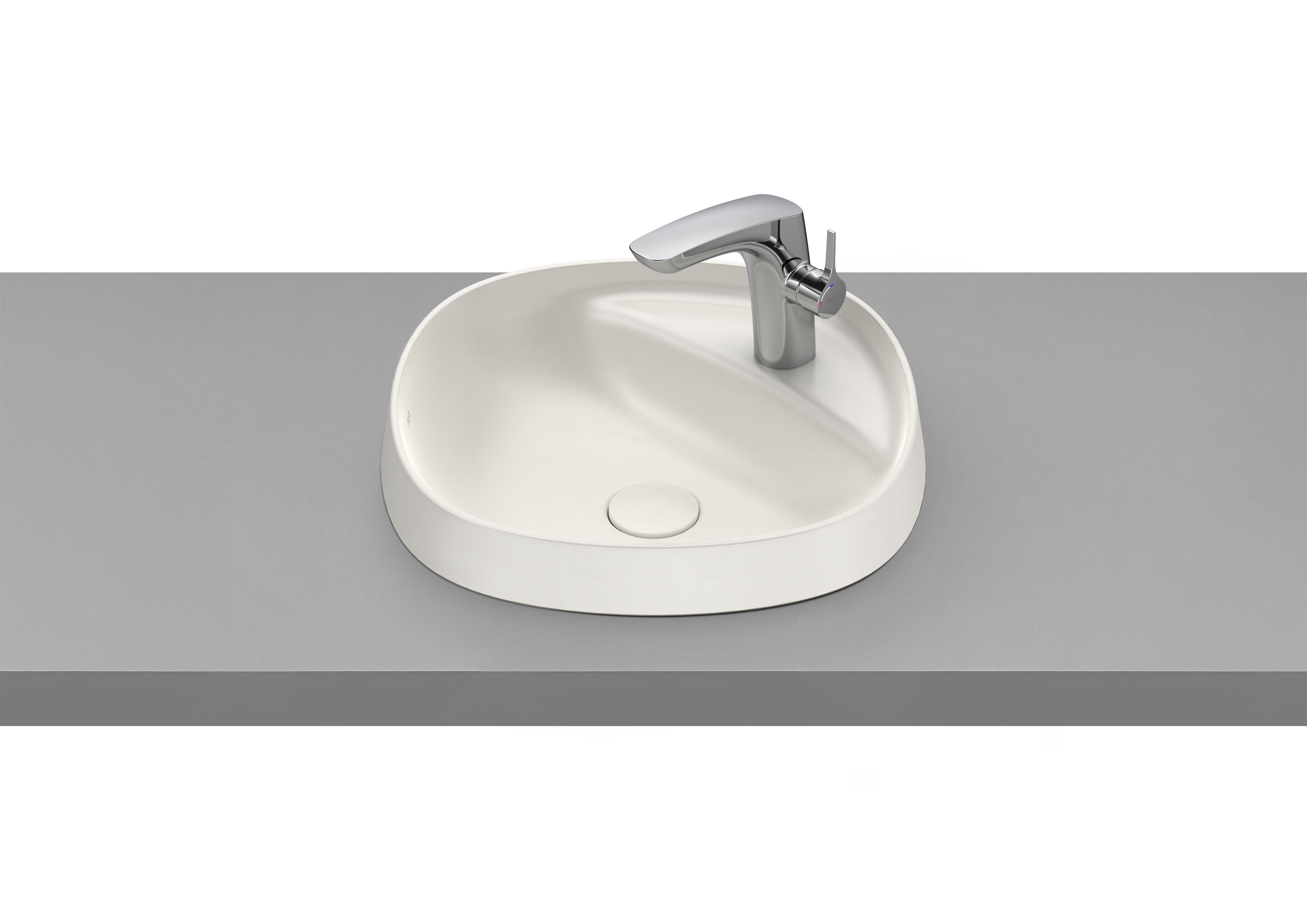 In countertop basins Beige Beyond A3270B7650 Roca