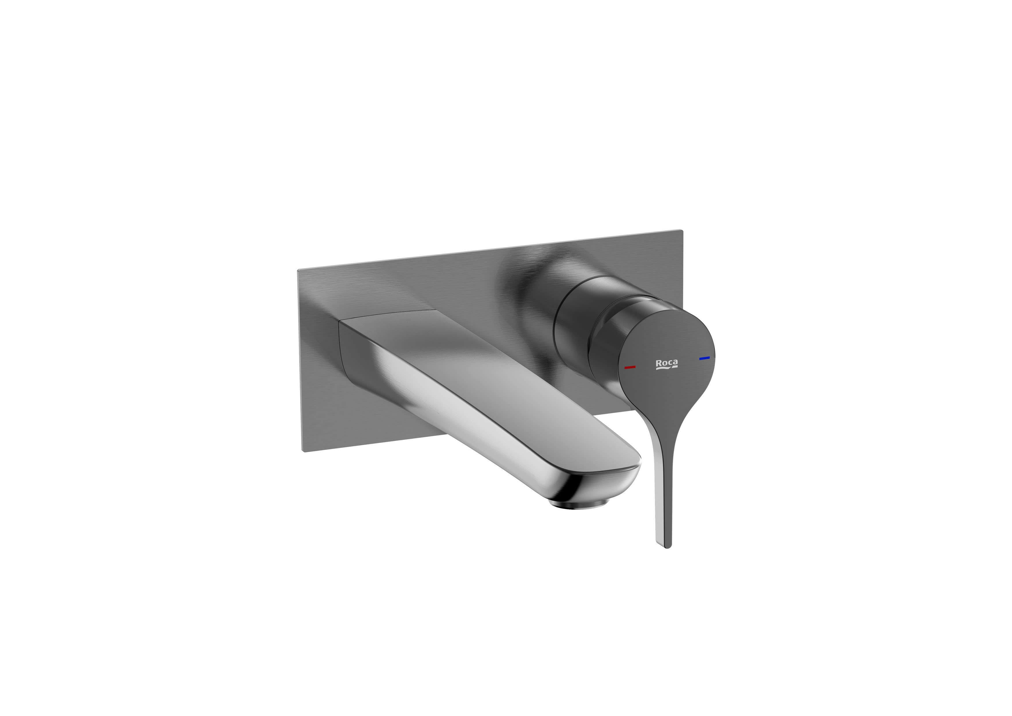Basin faucets Brushed Titanium Black Insignia A5A353ANM0 Roca