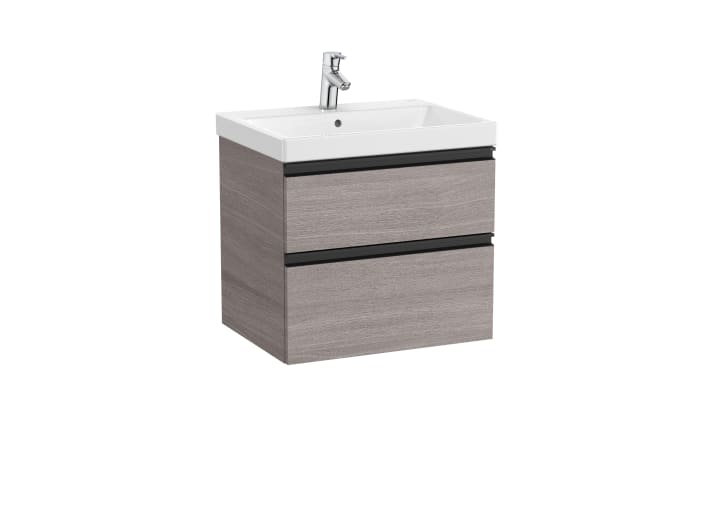 Unik (base unit with two drawers and basin)