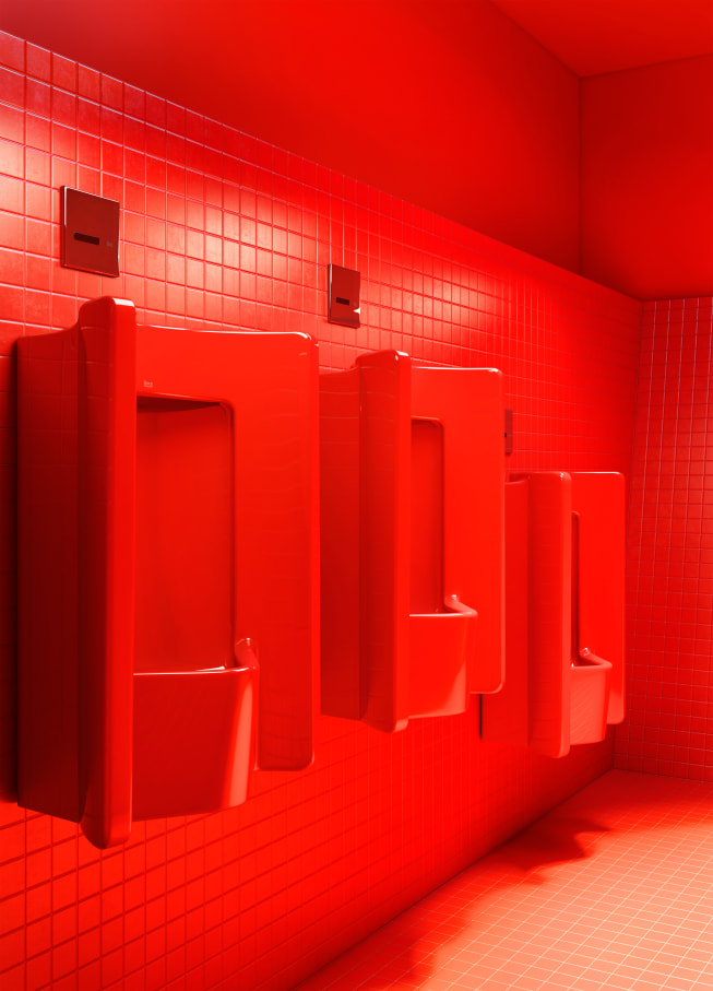 至今，埃菲尔铁塔已经历了数次油漆维护，“威尼斯红”作为一种明快的颜色，于2014年，被用于铁塔一层主要区域，并成为该项目的主打色。据建筑师Moatti介绍，选用集设计、技术和高品质为一体的Roca乐家卫浴，不仅能营造出他们理想的公共卫浴空间，更能够吸引大批参观者。5