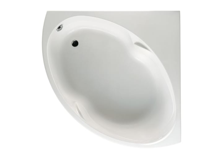 Symmetrical acrylic corner bath