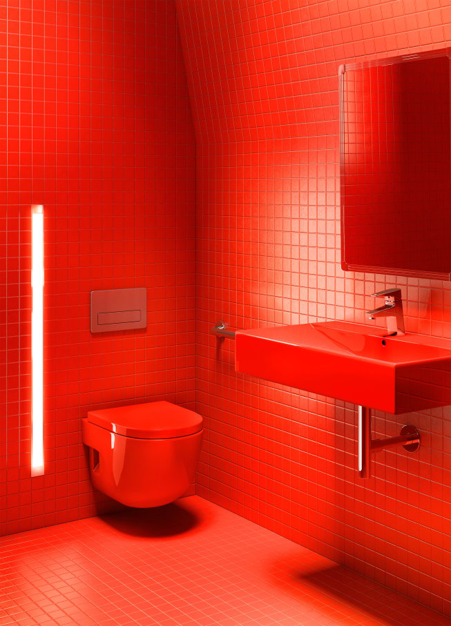Roca’s bathroom products were chosen for their robust performance and modern aesthetic. Meridian basins and ACCESS WCs, along with PL3 Operating Plates and Duplo Installation Systems, alongside Sentronic Flush Plates and Thesis & Smai Faucets were integrated to enhance both functionality and style. Complementing this, Euret and Site urinals and Diverta basins offer reliable performance that perfectly matches the Tower’s focus on quality and durability, essential for accommodating the millions of visitors the landmark receives each year.3