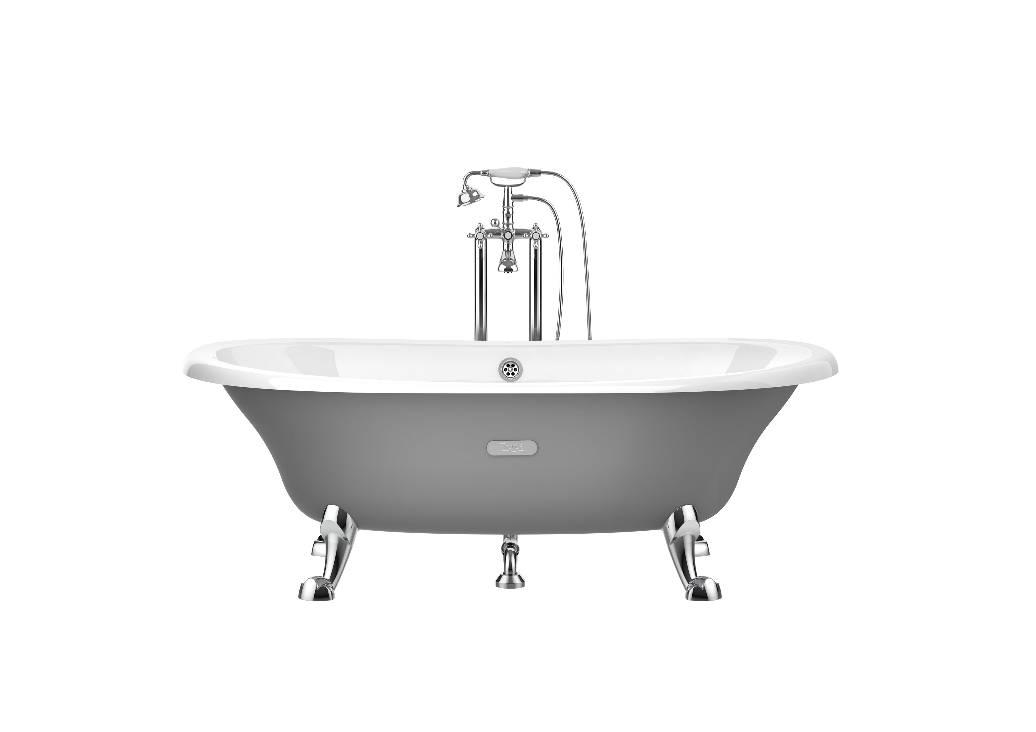 Baths without whirlpool White Newcast A233650000 Roca