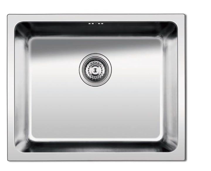 Stainless steel single rectangle bowl kitchen sink