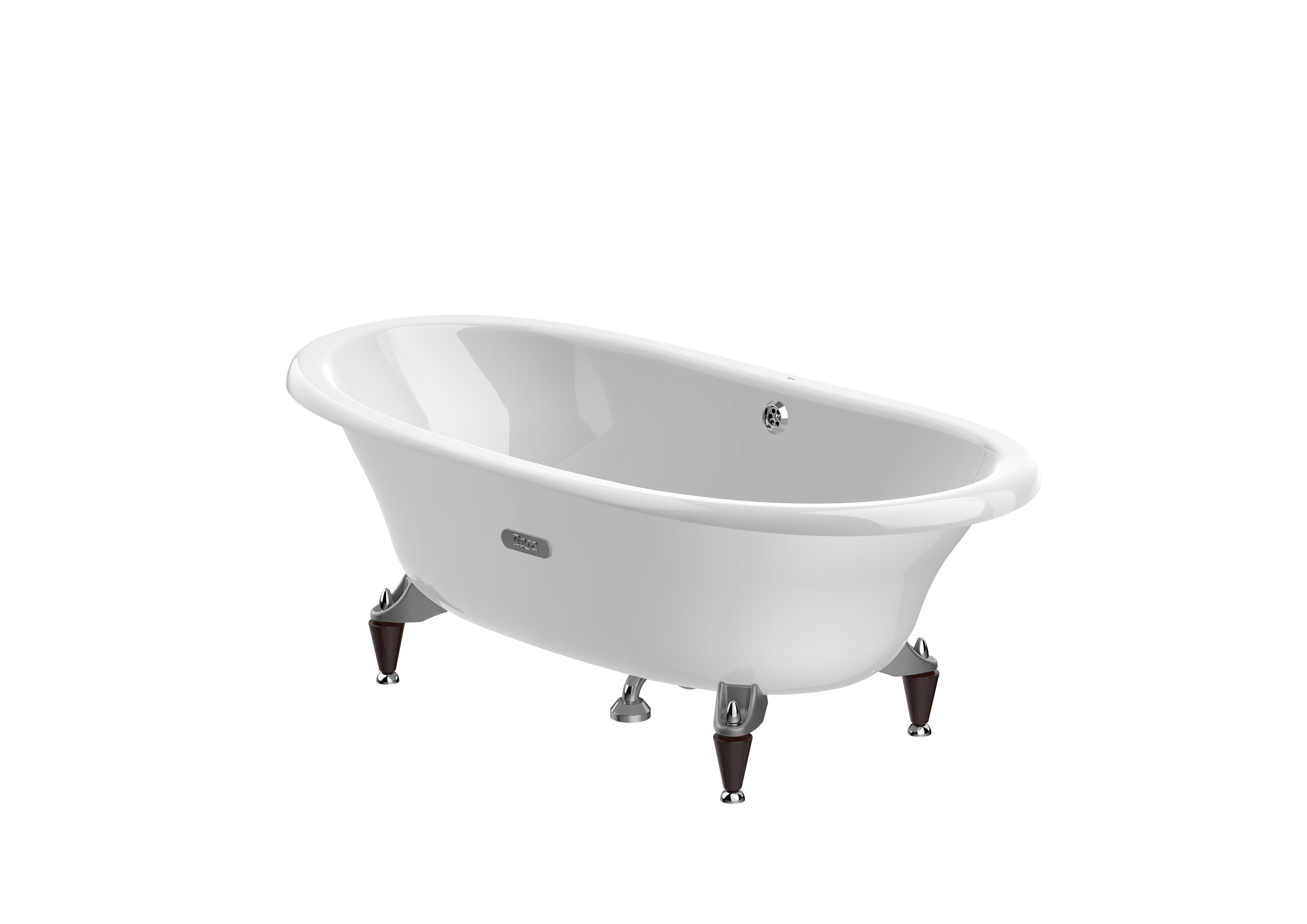 Baths without whirlpool White Newcast A233650007 Roca