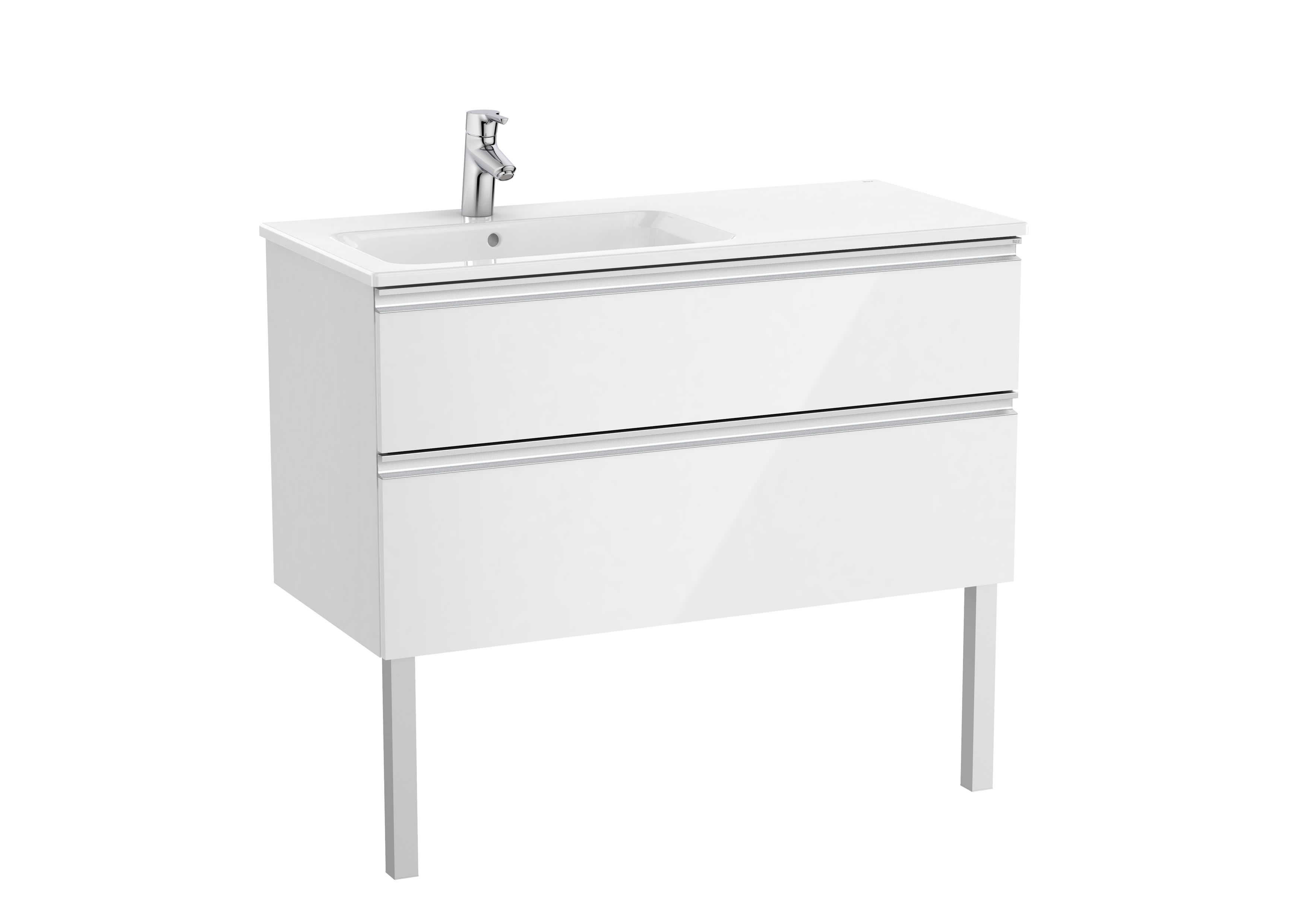 Vanities Glossy White The Gap A851481806 Roca
