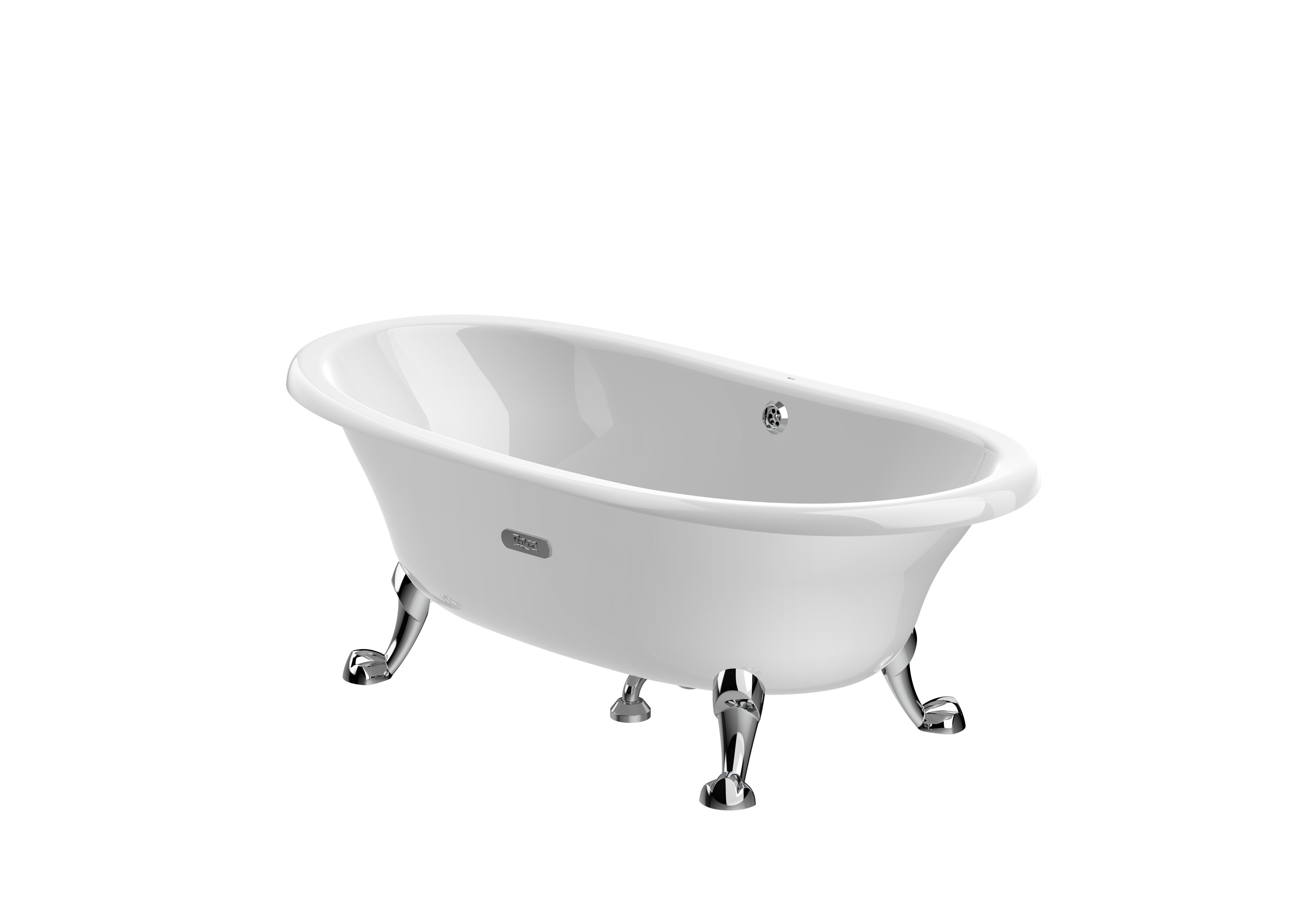 Baths without whirlpool White Newcast A233650007 Roca
