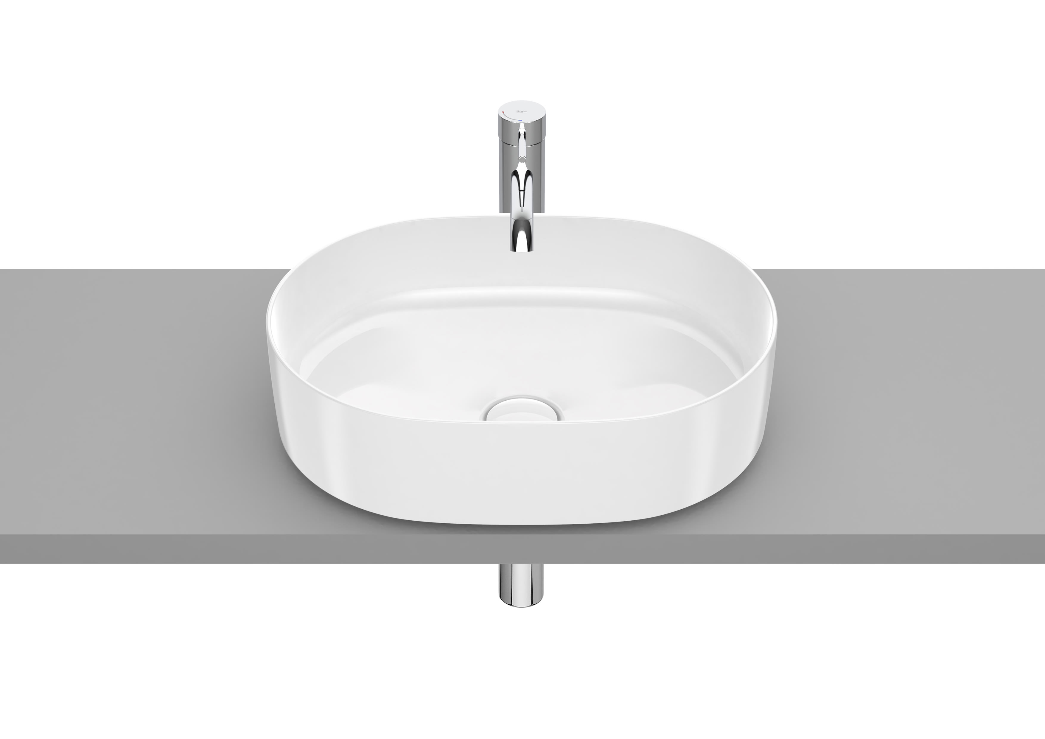 Over countertop basins White Inspira A327520000 Roca