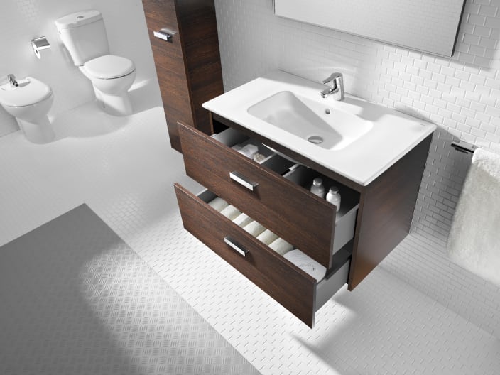 维多利亚-Basic Colecciones de muebles y lavabos Roca