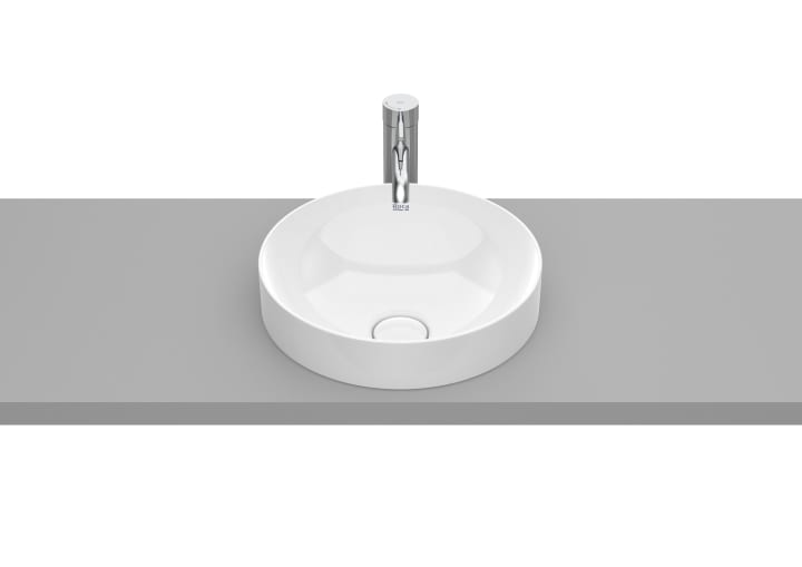 ROUND - In countertop FINECERAMIC® basin