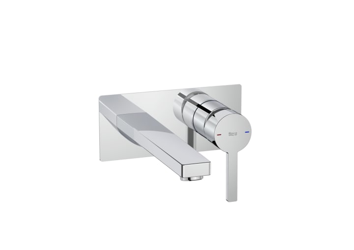 Concealed single lever basin mixer