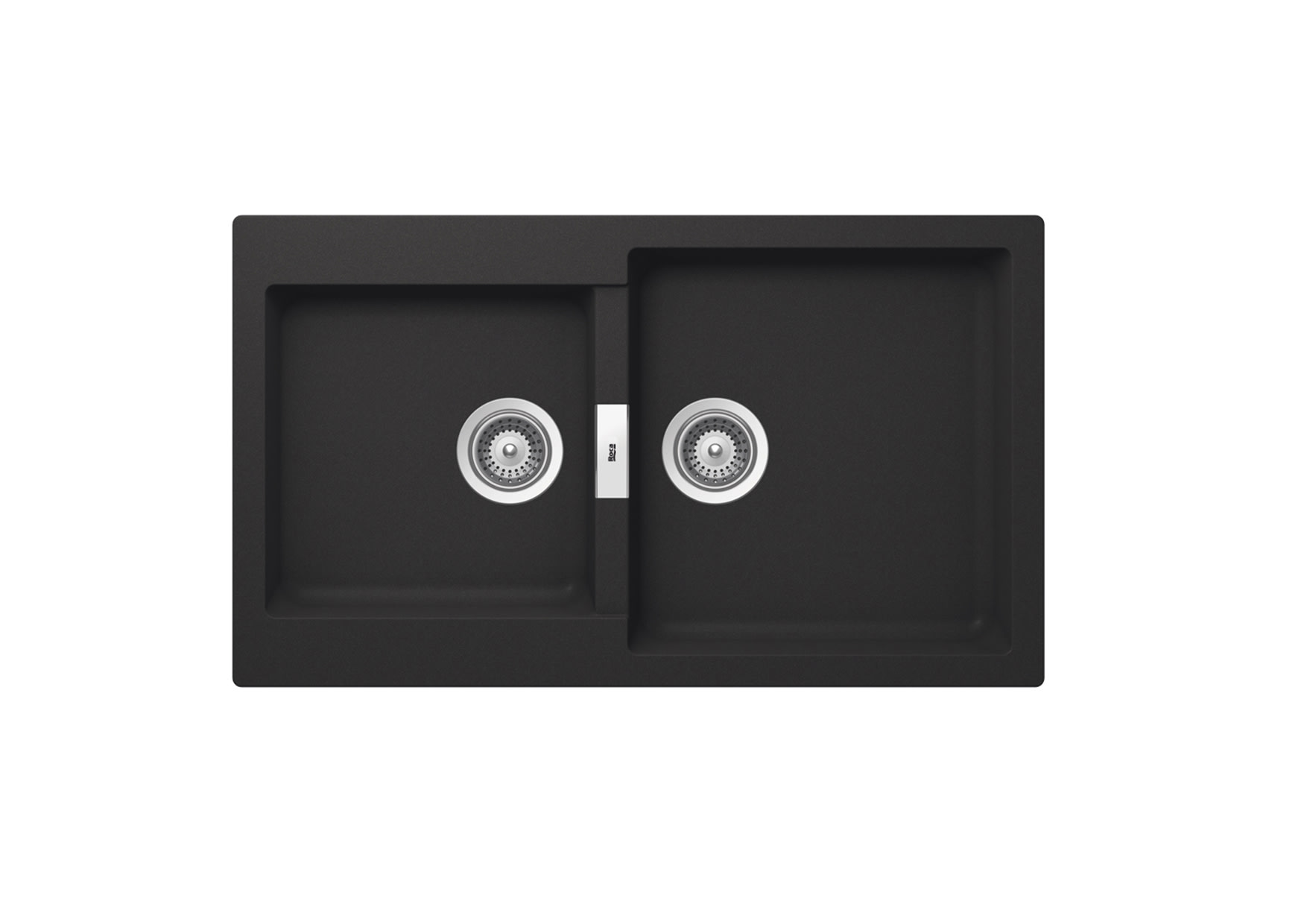 Kitchen sinks Black Oslo A880160940 Roca