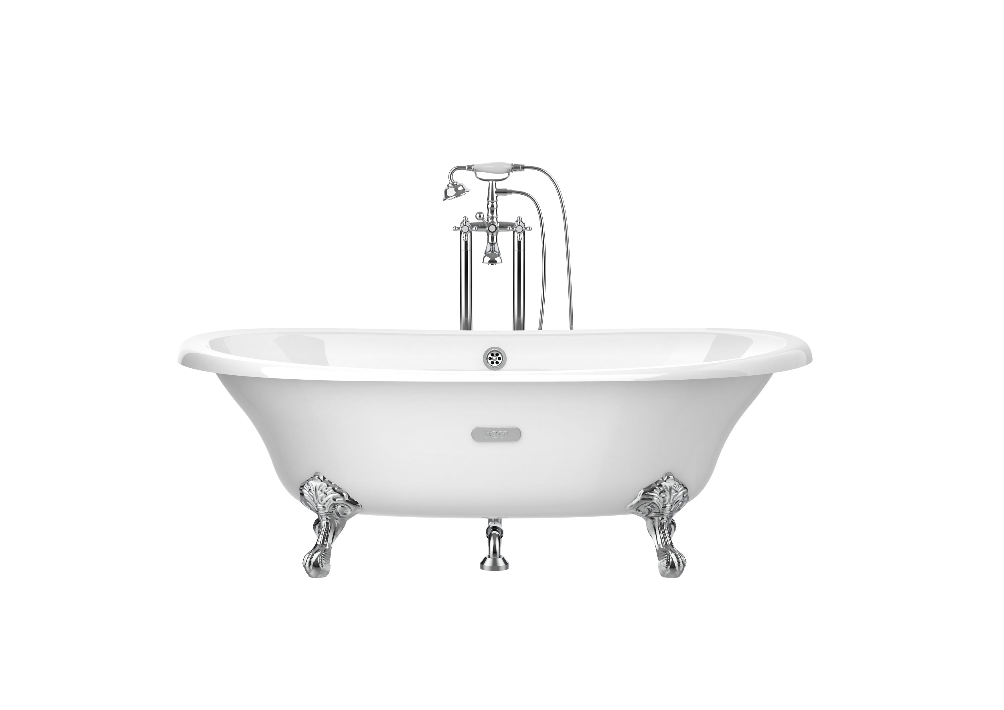 Baths without whirlpool White Newcast A233650007 Roca
