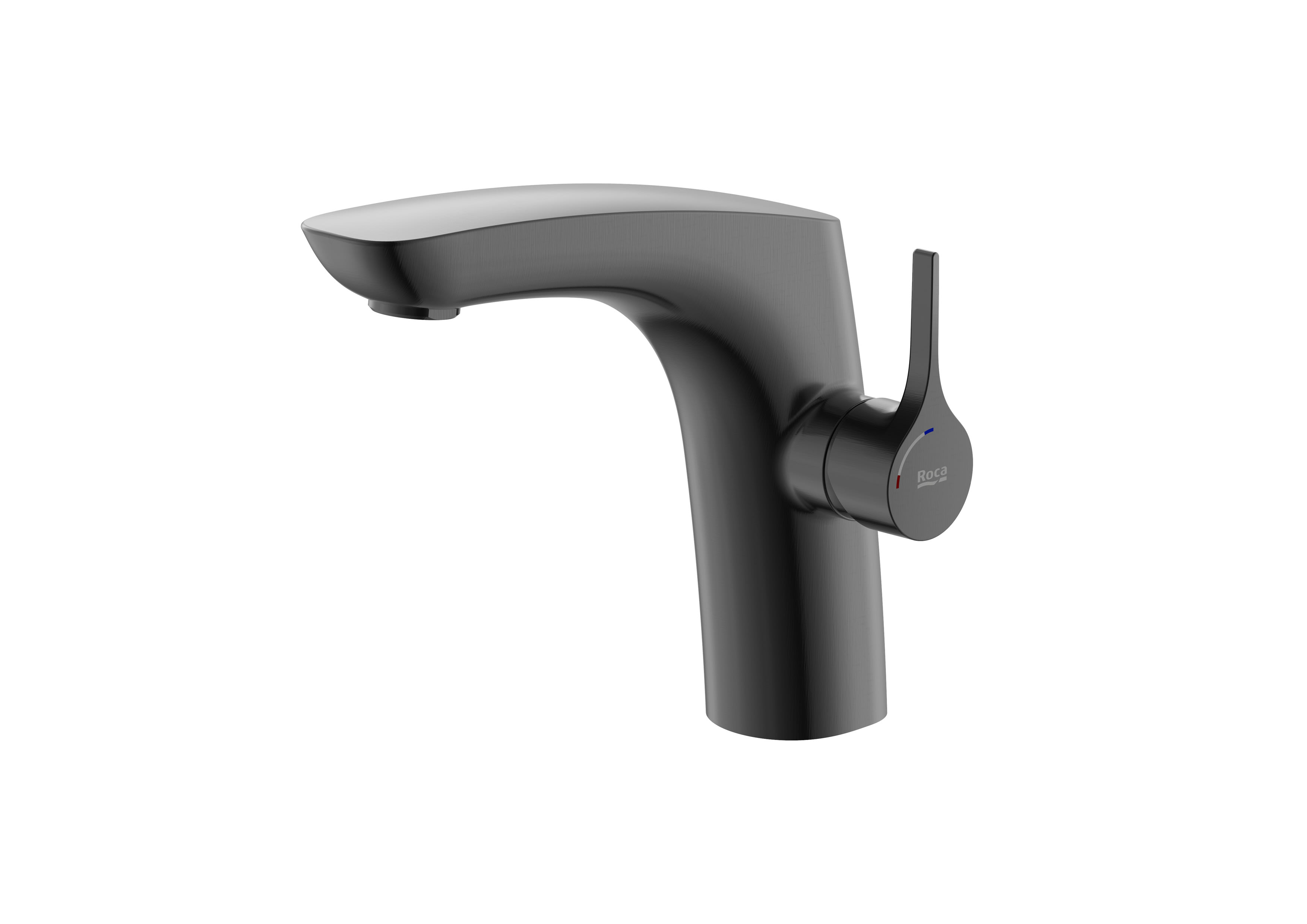 Basin faucets Brushed Titanium Black Insignia A5A3B3ANM0 Roca