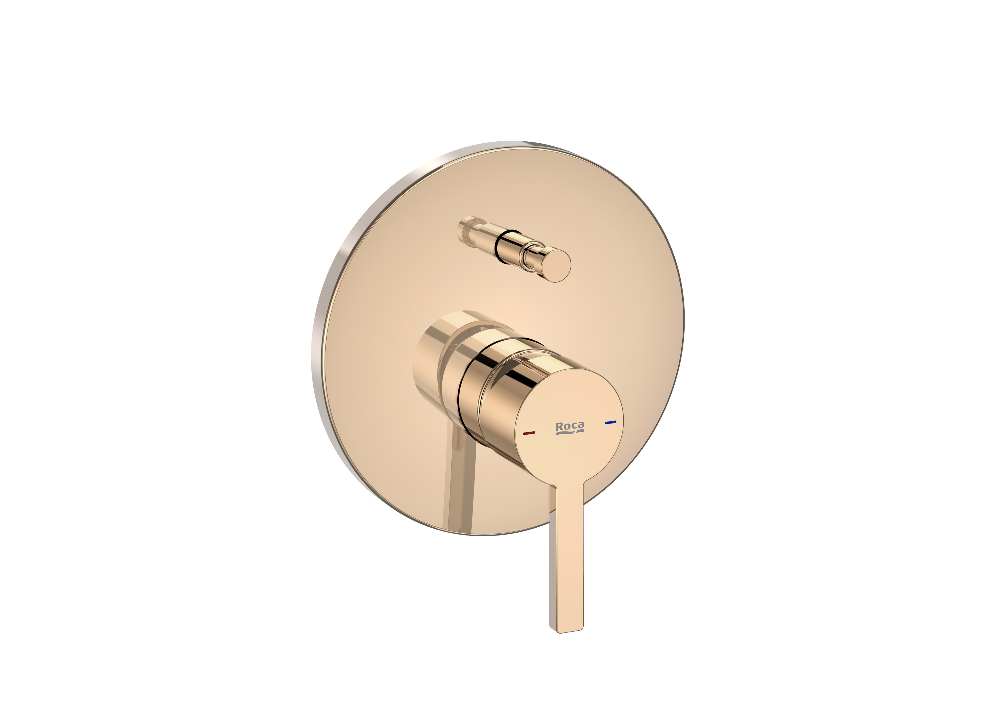 Shower / bath faucets Rose gold Naia A5A0B96RG0 Roca
