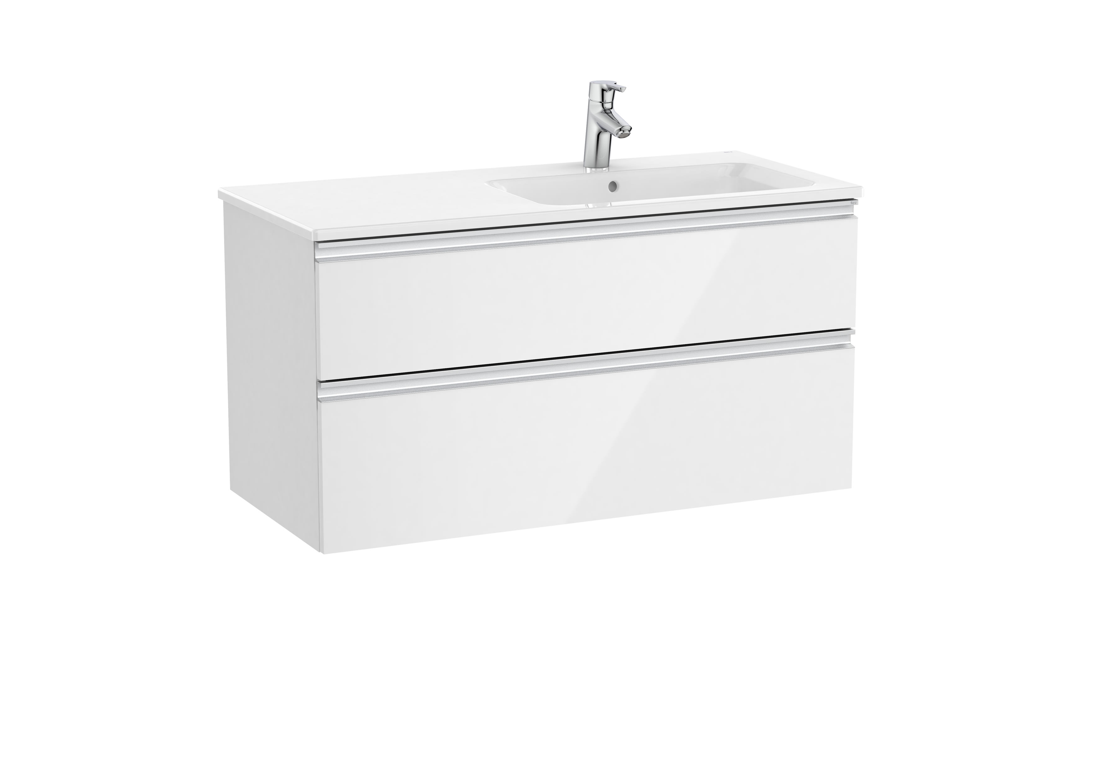Vanities Glossy White The Gap A851482806 Roca