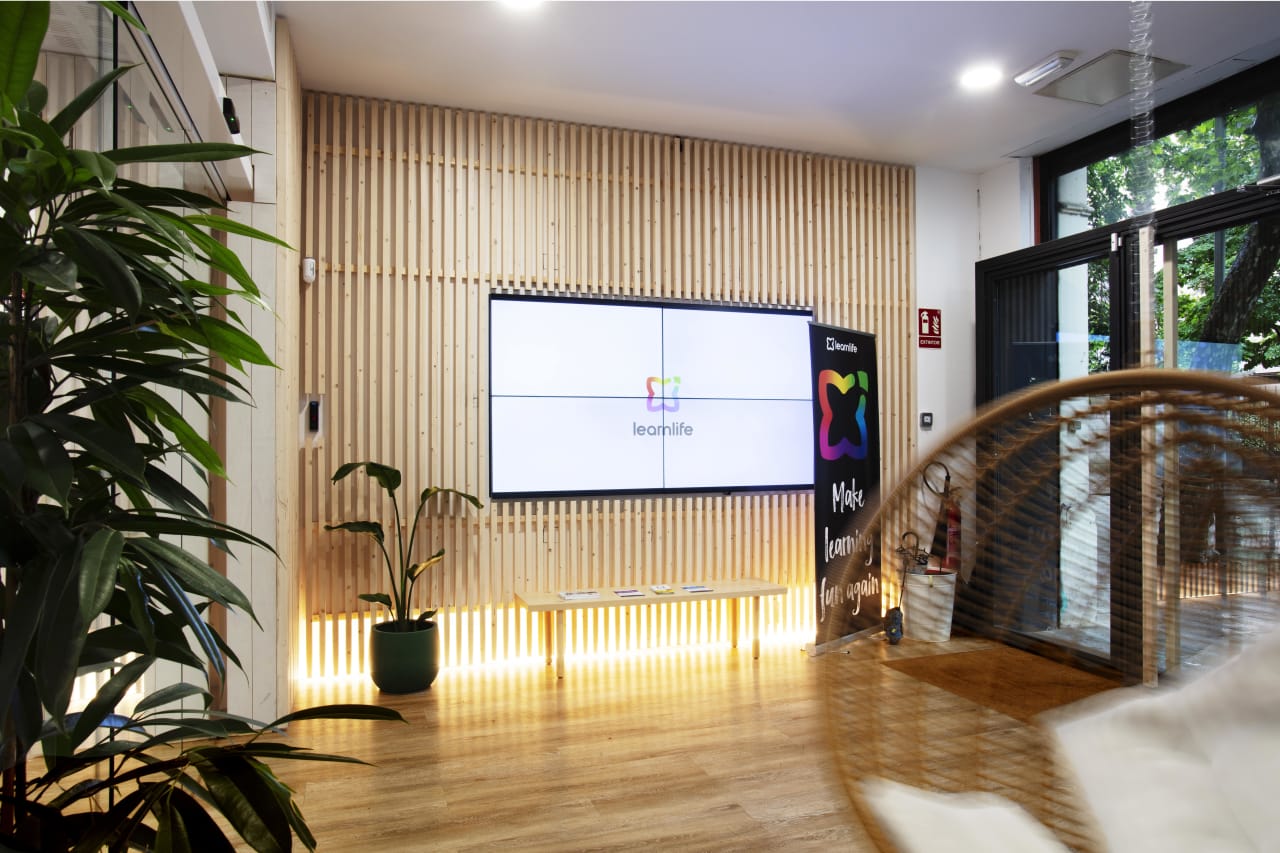 The original open space, designed according to the Japanese method of 