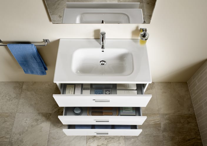 维多利亚-Basic Colecciones de muebles y lavabos Roca