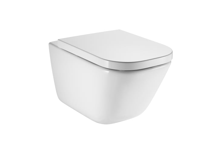 Vitreous china wall-hung Rimless WC