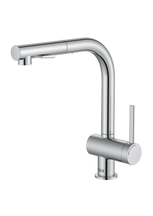 Kitchen sink mixer L pull out