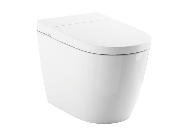In-Wash®Ona floor-standing smart toilet,Rimless®Vortex (S-Trap 305, dual outlet 3.5/5L)