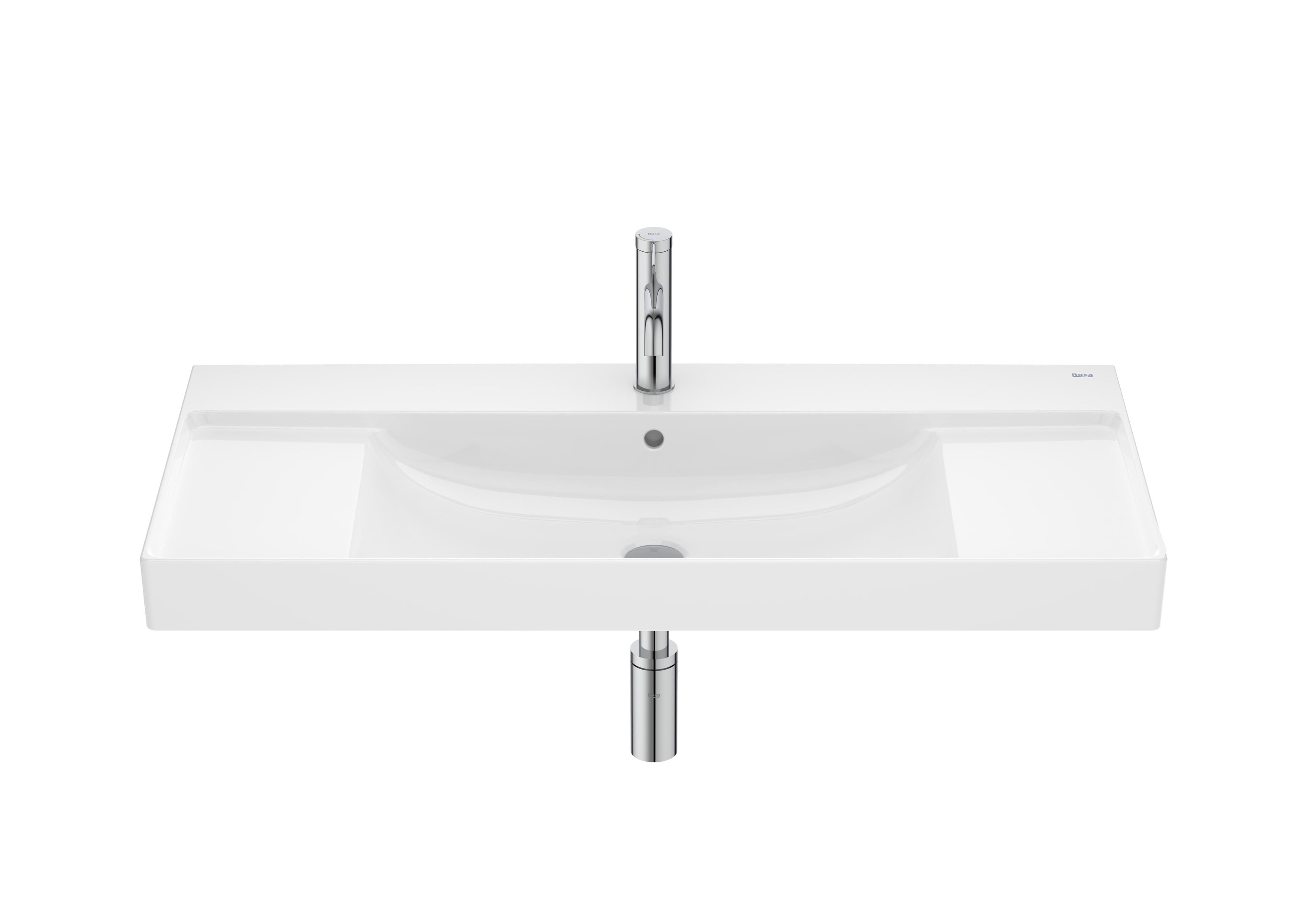Vanity basins White Ona A32768A004 Roca