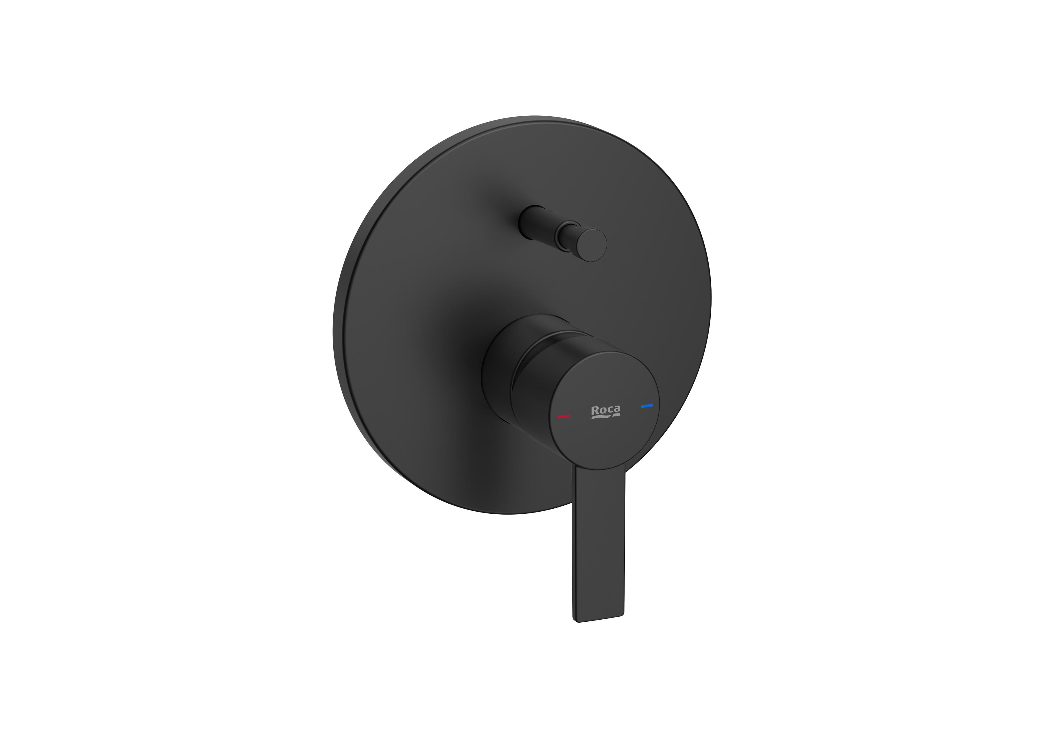 Shower / bath faucets Matt Black Targa A5A0B5FNBN Roca