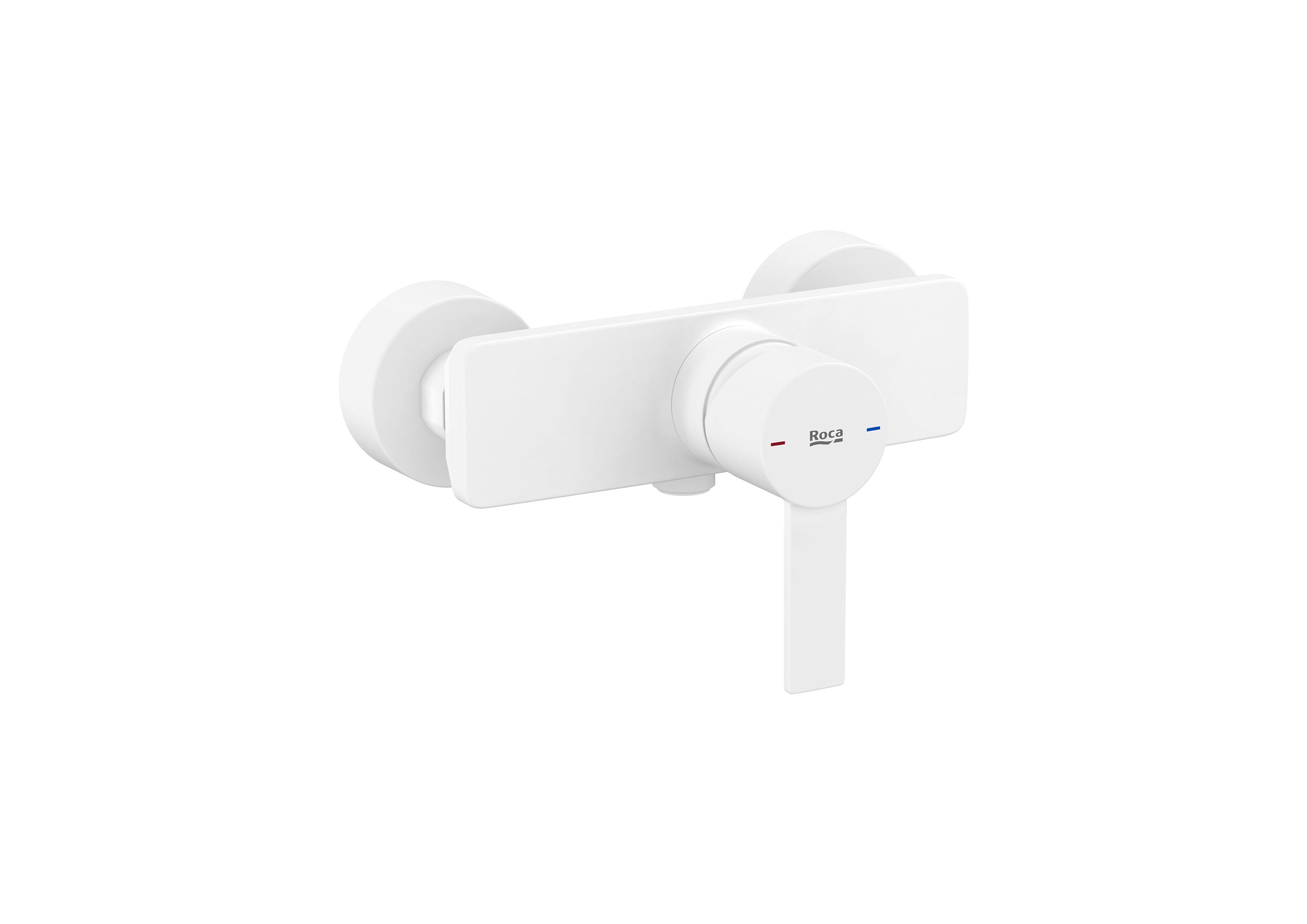 Shower / bath faucets Matt White Targa A5A215FB0N Roca