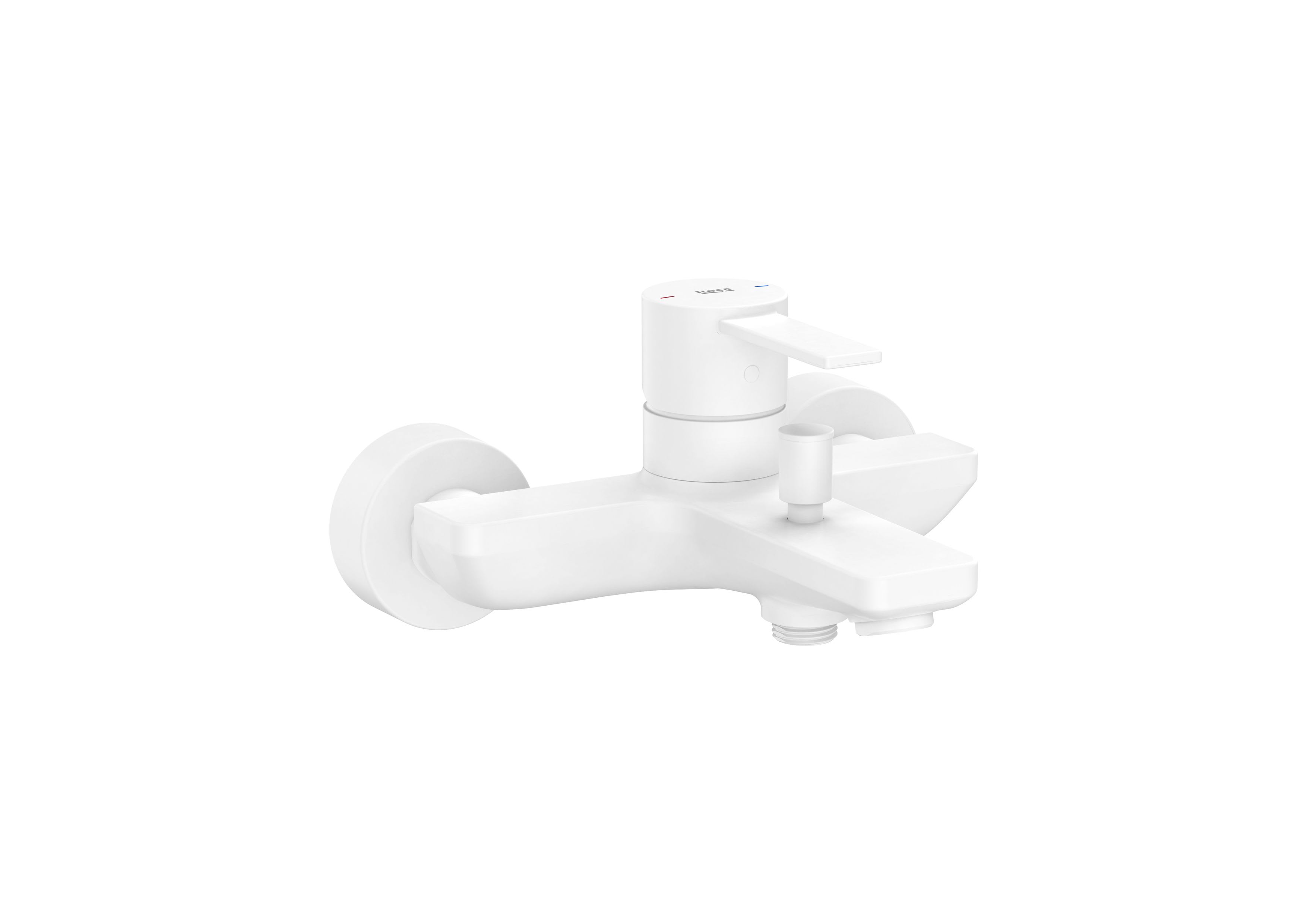 Basin faucets Matt White Targa A5A025FB0N Roca