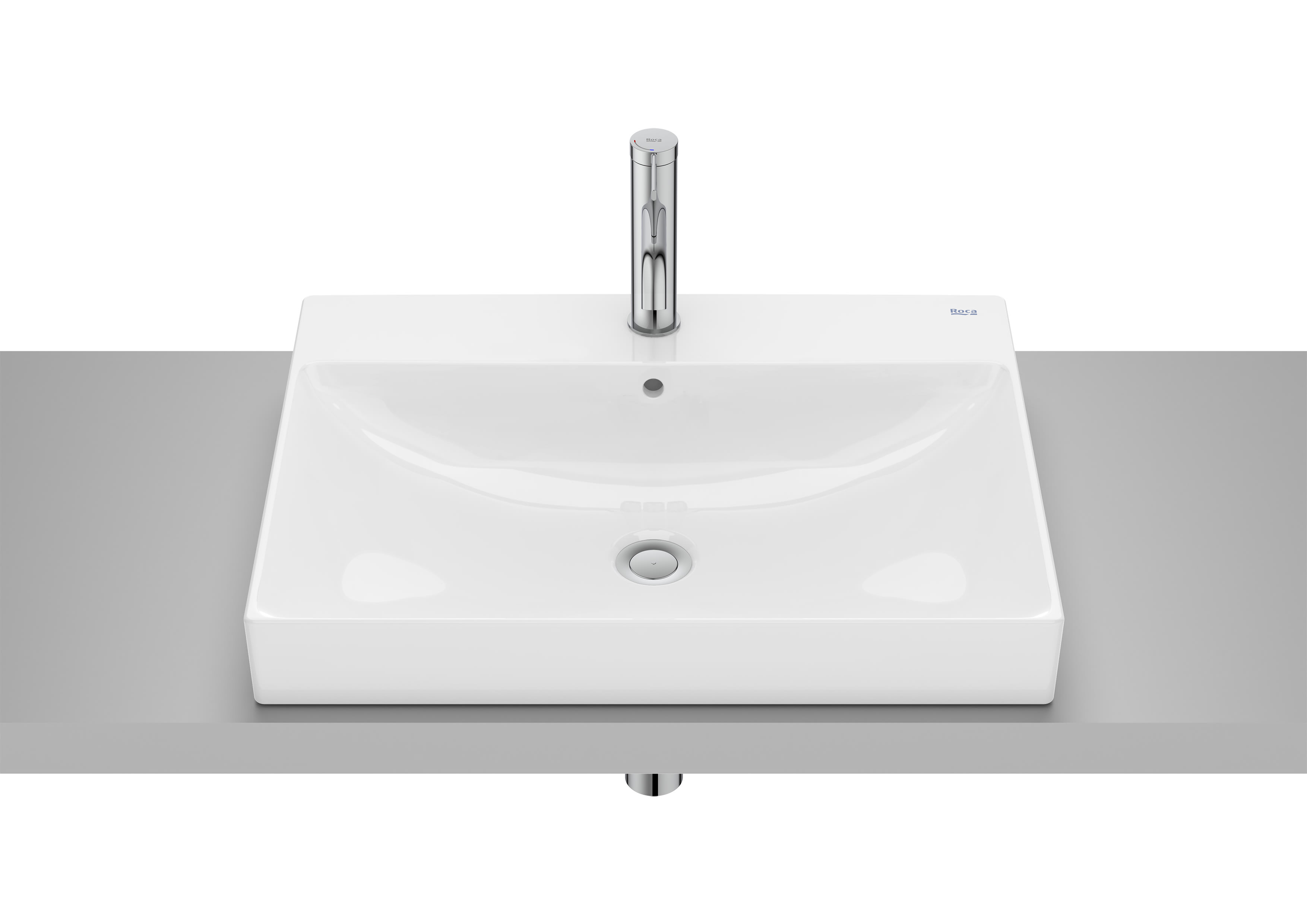 In countertop basins White Ona A32768N00C Roca
